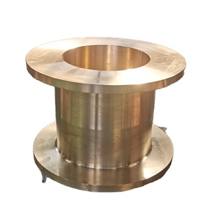 Bagues en bronze d'approvisionnement direct d'usine Bagues autolubrifiantes branchées au graphite avec bride - Product Image 5