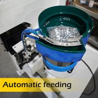 Machine à riveter pneumatique à alimentation automatique de haute précision pour rivets semi-tubulaires