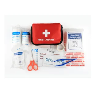 Hot Custom Wholesale Promotion Mini Individual Travel Professional Children Seniors Portable First Aid Kit Set Quick Quotation