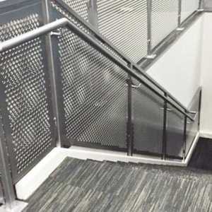 Barandilla <span class=keywords><strong>de</strong></span> Seguridad Comercial <span class=keywords><strong>de</strong></span> Aluminio Soldado con Recubrimiento en Polvo ISO9001 para <span class=keywords><strong>Entrada</strong></span> <span class=keywords><strong>de</strong></span> Hospital - Product Image 3