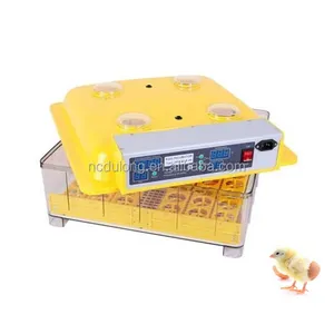 Barato completamente automático Janoel Mini 48 huevos de gallina incubadora de huevos industrial para la venta