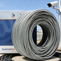 Kabel Ethernet CAT6 UTP Langsung dari Pabrik, CCA (Copper Clad Aluminum) 23AWG 24AWG Gulungan 305m, Kabel LAN Jaringan