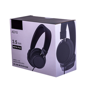 LINX Наушники накладные складные легкие проводные наушники AD09 Hi-Fi стерео с микрофоном - Product Image 6