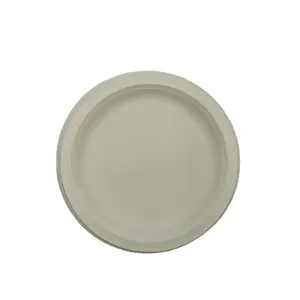 Biodegradable Disposable 9 inch Cornstarch CPLA Round Plates,manufacturers,dinnerware