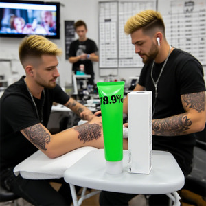 Crema para Tatuajes de Preparación Rápida que Ahorra Tiempo 10G 30G 50G - Pretratamiento que Reduce el Tiempo de Preparación y Procedimiento - Product Image 4