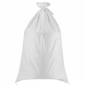 KOHAND-Paquete de 50 bolsas vacías de arena de 18x30 pulgadas, tejido blanco de polipropileno, para control de inundaciones, situaciones de emergencia, barricada - Product Image 1