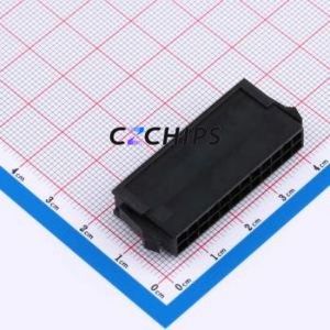 HC-MX3.0-2*12EY-05 Housing (Wire-to-Board / Wire-to-Wire) P=3mm Connector 2x12P 3mm Micro-Fit (MX 3.0) 3mm - Product Image 2