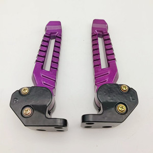 Pedali poggiapiedi in alluminio Personalizacion per serbatoio moto Zuma <span class=keywords><strong>BWS</strong></span> 150CC 200CC pedali - Product Image 6