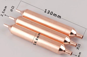 Filtro de secado del congelador del refrigerador Z, filtro de secado de un solo tubo de cobre puro, accesorios de refrigeración del refrigerador - Product Image 5