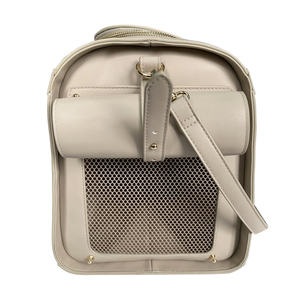 Eco-friendly di cuoio Dell'unità di elaborazione portatile carino <span class=keywords><strong>cane</strong></span> di animale domestico del gatto di <span class=keywords><strong>trasporto</strong></span> di viaggio <span class=keywords><strong>borsa</strong></span> per il <span class=keywords><strong>trasporto</strong></span> approvato traspirante pet carrier bag - Product Image 3