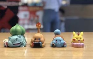 ฟิกเกอร์ตัวการ์ตูนตัวการ์ตูนตัวการ์ตูนตัวการ์ตูนตัวการ์ตูนน่ารัก Pika-chu Bulbasaur Charmander ใหม่4สไตล์ - Product Image 5