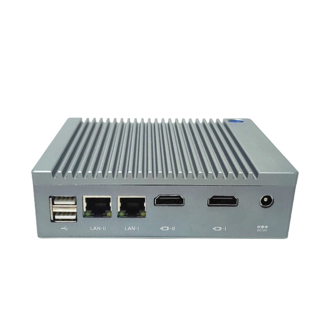 Best-selling Industrial Fanless MINI PC RK3399 OEM ODM 2*COM 2*LAN 2*HD 6*USB Ports 4GB+64GB Smart Gateway Smart Home