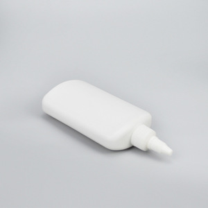 Botella de pegamento plana de 150 ml con boquilla puntiaguda y tapa de rosca, frasco rectangular de plástico para pintura, revestimiento, extrusión y embalaje. - Product Image 3