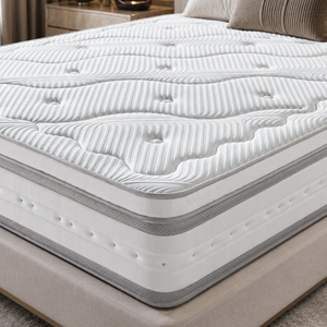 400gsm Ice Cool Knitted Fabric Orthopedic Pocket <b>Spring</b> Mattress Soft <b>Compressed</b> King Size Mattress for Hotel - Product Image 2