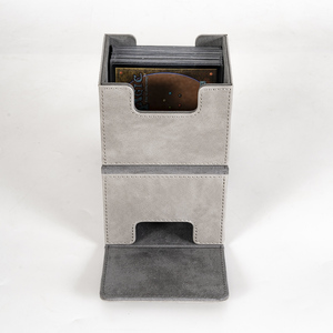 Boîte de rangement pour cartes de jeu <span class=keywords><strong>Commander</strong></span>, étui en cuir pour cartes <span class=keywords><strong>Magic</strong></span> - Product Image 2