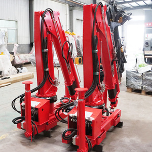 Mini grue de chantier 1 tonne, grue mobile portable neuve, grue hydraulique montée sur camion avec une <span class=keywords><strong>hauteur</strong></span> de levage maximale de 6 m - Product Image 6