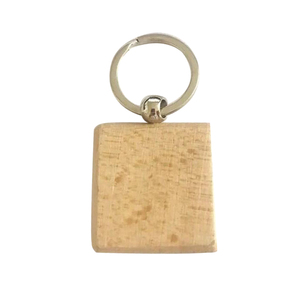 Portachiavi in legno con nome inciso stampato con Design personalizzato portachiavi in legno con Logo Laser - Product Image 4
