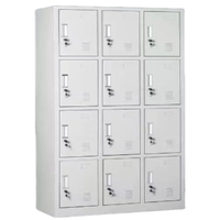 Armoire de classement de bureau moderne en métal avec tiroirs verrouillables - Meuble de rangement scolaire durable
