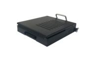 2025 Inter Smart Intel 8 Series Chipset OPS8600 Computer for School Room 4K Black Fanless PC 4th Gen Notebook CPU 1*LAN