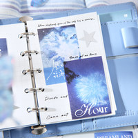 Mr.Paper Livre d'autocollants miniatures rectangulaires en papier Washi, autocollants auto-adhésifs style Ins pour journalisation, agenda, scrapbooking et DIY