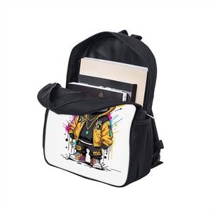 Рюкзак из полиэстера с рисунком медведя для мальчиков и девочек, лучший подарок, школьные сумки с 3D-мультяшным принтом, вместимость 20-35 л - Product Image 4