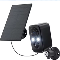 2K Buitencamera met Kleuren Nachtzicht, Zwarte Kleur, 3MP Wifi Camera, Beveiliging, Draadloze Buitencamera's, Verborgen Camera's