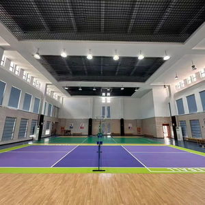 Revêtement de sol moderne en PVC pour terrain de badminton, <span class=keywords><strong>tapis</strong></span> de sol en plastique, adhésif facile pour les sports d'intérieur, gymnase, volleyball, terrain de jeu, rouleau - Product Image 2