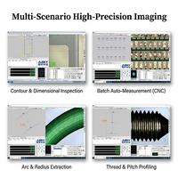 Sistema de Medición de Vídeo de Alta Precisión 2D 3D, Máquina de Medición de Coordenadas Ópticas de Precisión para Medición Dimensional