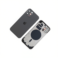 Carcasa Trasera de Aluminio Negro para Teléfono Móvil 12 Pro