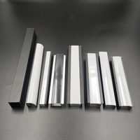Profilé en aluminium série 6000 pour bandes LED linéaires 2m, canal de pliage, éclairage mural, extrusion pour escalier, diffuseur, éclairage de plafond, bande LED