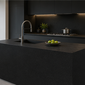 Premium Durable UNION Black <b>Granite</b> Block Tile Honed Surface Finish Natural Indoor Outdoor Living Room Bathroom Park Modern - Product Image 4
