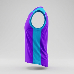 Maillot de lacrosse imprimé 100 % polyester, coupe courte, design unique 2026, tissu mesh, col en V, séchage rapide, résistant à l'eau, service OEM - Product Image 6