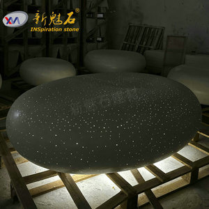 Nuevos Materiales de Construcción de Piedra, Banco de Concreto con Diseño de Cielo Estrellado, Gris, Alto Rendimiento, para Uso en Interiores y Exteriores, Parques y Plazas - Product Image 3