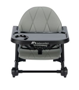Siège rehausseur pliable en acier inoxydable Bebeconfort Moly pour les tout-petits de 6 mois à 3 ans, chaise bébé multifonction moderne - Product Image 4