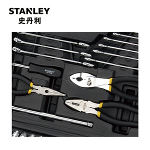 Jeu de clés à douilles Stanley 71 pièces, métrique, en acier au chrome-vanadium, kit de réparation automobile - Product Image 2