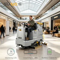 Autolaveuse industrielle robuste pour entrepôts et centres commerciaux