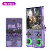 Console de jeu portable S R36 Ultra 64 Go, plus de 20000 jeux, WiFi, Linux open source, écran 4 pouces, lumière RVB, lecteur de jeux vidéo rétro R36S