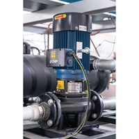 Refroidisseur d'eau industriel 25 RT 30 HP refroidi par air 20 tonnes avec pompe et moteur - pour l'industrie du plastique
