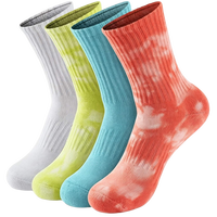 Chaussettes de sport personnalisées avec logo OEM, design imprimé par sublimation pour les activités de plein air