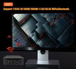 มินิพีซี AMD พร้อม <span class=keywords><strong>R5</strong></span> <span class=keywords><strong>3550H</strong></span> และ <span class=keywords><strong>R5</strong></span> 2500U รองรับ 2xDDR4 M.2 NVME 4K HTPC AC WiFi คุณสมบัติสำหรับเล่นเกม - มีปลั๊กไฟแบบ AU US CN - Product Image 3