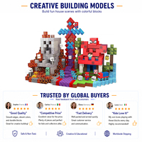 Blocs de construction magnétiques, ensemble de 200 pièces, jouets éducatifs STEM en plastique, cubes de 2 cm, pour les enfants de 3 ans et plus, cadeaux de Noël et d'anniversaire