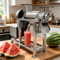 Grande promotion : Extracteur de jus à vis, presse-fruits spirale, machine à pulper les fruits