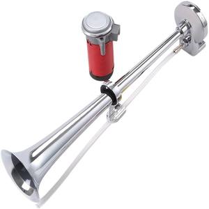 Bocina de Aire de Trompeta Simple de 17 Pulgadas, 12V, Aleación de Zinc, 150dB, para Camión, Auto, Tren, Motor - Product Image 5