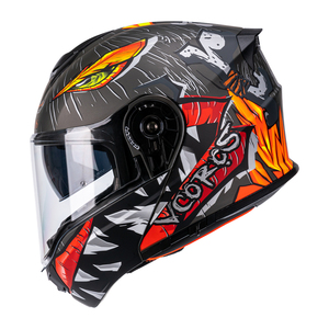Casque intégral modulaire de moto pour adultes et hommes, PA901 Flip up avec double visière Casque de moto de rue, approuvé par le DOT - Product Image 3