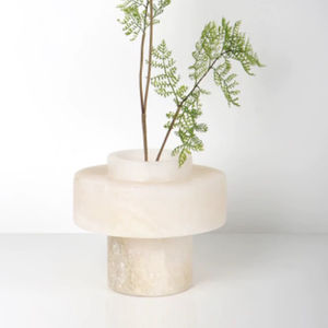 Polished Marble Desktop <strong>Vase</strong> for Artificial and Fresh Flowers Home Decor - Product Image 4