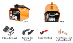 آلة لحام بالانصهار الكهربائي JS بأفضل سعر، 500 مم، معدات ربط وتركيب أنابيب HDPE PE - Product Image 3