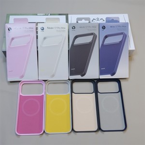 Custodia Magnetica per iPhone 17 Pro Max/16 <span class=keywords><strong>Plus</strong></span>/15 Pro in PC Rigido con Sensazione Pelle al Silicone Liquido Anti-impronta di Alta Qualità - Product Image 2
