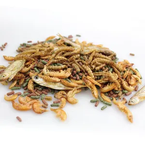 Alimento Seco para Reptiles y Aves: Camarones Secos, Tortugas, Salamandras, Ranas y Lagartos, Alto en Proteínas y Nutritivo - Product Image 1