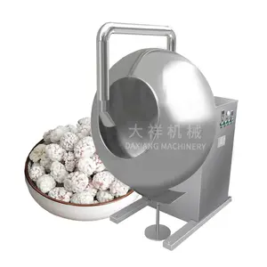 BY-1250 CE ISO ticari ölçekli tarım gıda sınıfı tohumları fındık şekerler kaplama kazanı makine gıda fabrikası