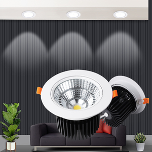 OKELI Usine prix de gros 3w 6w 9w 18w 24w 30w 40w 50w COB Encastré downlight mené Réglable - Product Image 6